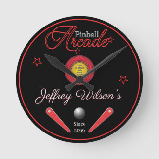 Relógio de Parede de Pinball Personalizado/Pessoa