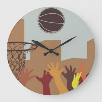 Relógio de Parede de Regresso (Basquete)