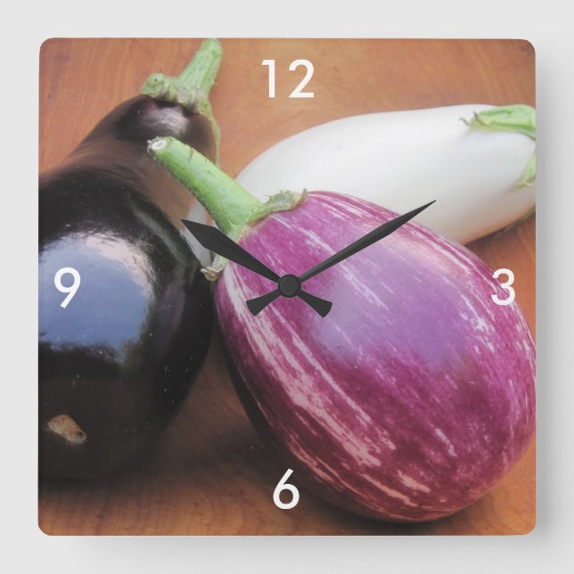 Relógio de Parede de Veggie (Frente)