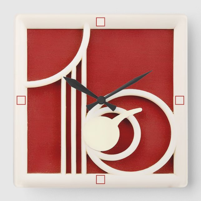Relógio de Parede Deco Design (Frente)