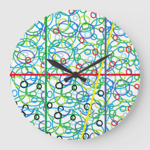 Relógio de Parede Decorativo para Quarto ou Banhe