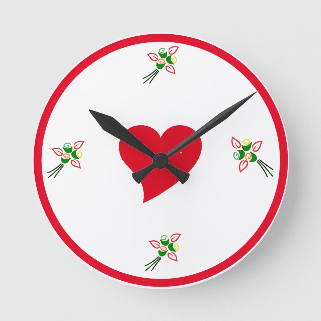 Relógio de Parede Decorativo para Sala de Estar ou (Frente)