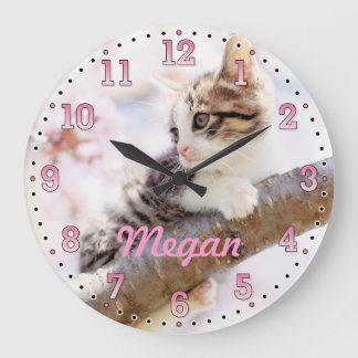 Relógio de Parede Decorativo Personalizável do Kit