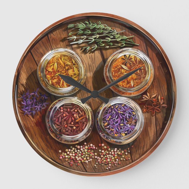 Relógio de Parede do Conselho com Estilo de Fábric (Frente)