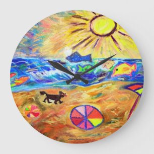 RELÓGIO DE PAREDE DO DESIGNER - OCEANVIEW - PRESE