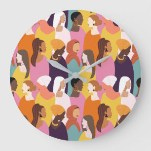 Relógio de Parede do dia de as mães