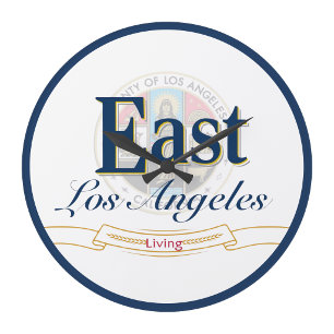 Relógio de parede do East Los Angeles