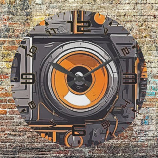 Relógio de Parede do Eterno - Vibes de Música Vint