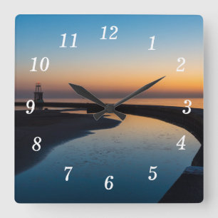 Relógio de Parede do Farol do Norte de Chicago