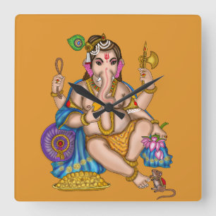 Relógio de Parede do Ganesha Infantil