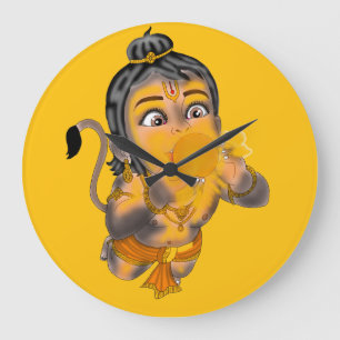 Relógio de Parede do Hanuman Infantil