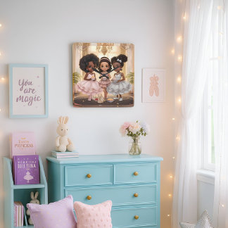 Relógio de Parede do Partido do Chá Mágico Melaniz