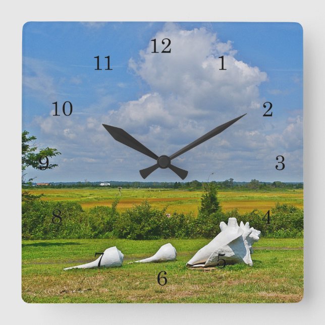 Relógio de Parede do Sea Shell (Frente)