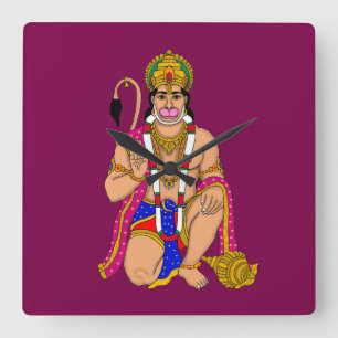 Relógio de Parede do Senhor Hanuman