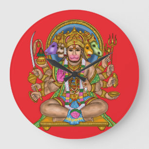 Relógio de Parede do Senhor Hanuman