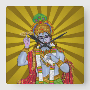 Relógio de Parede do Senhor Krishna