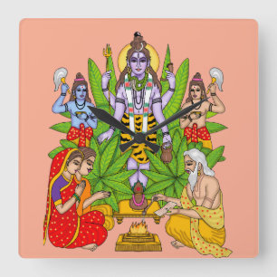 Relógio de Parede do Senhor Shiva