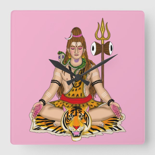 Relógio de Parede do Senhor Shiva (Frente)