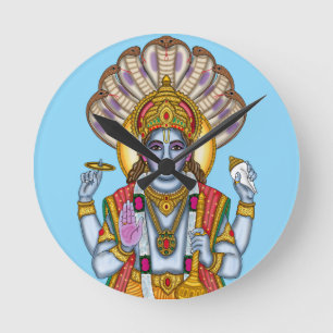 Relógio de Parede do Senhor Vishnu