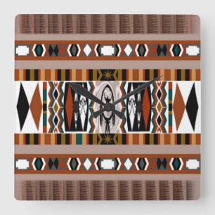 Relógio de Parede do Sonhador Americano Nativo