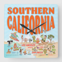 Relógio de Parede do Sul da Califórnia