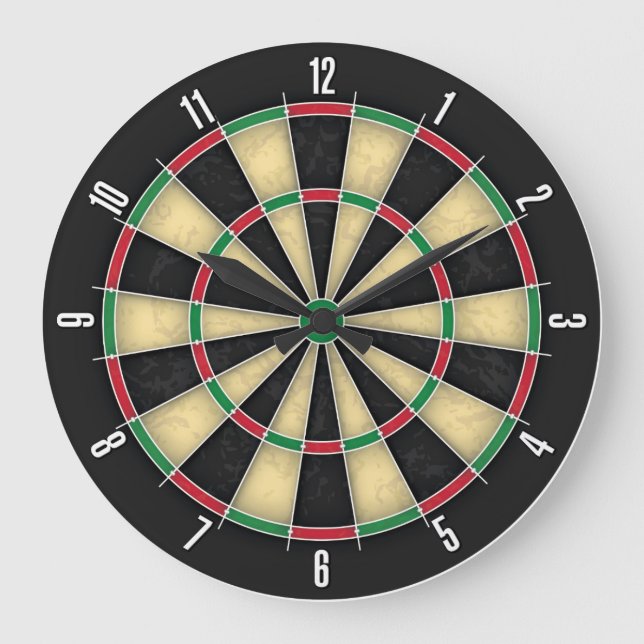 Relógio de Parede dos Jogos de Pub de Bar Darts Da (Frente)