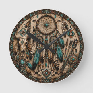 Relógio de Parede Dreamcatcher Turquesa
