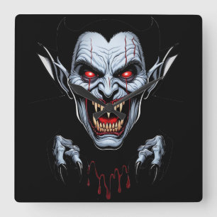 Relógio de Parede Eerie Vampire