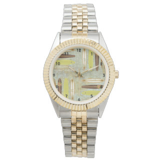 Relógio de Parede em Forma de Prancha de Surf para