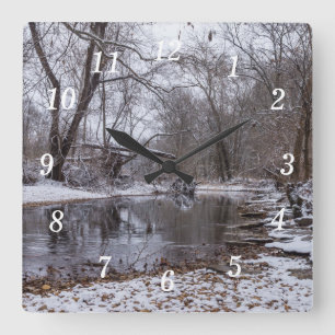 Relógio de Parede Finley Winter Snow