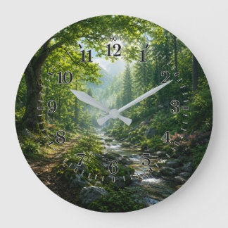 Relógio de Parede Floresta Serena | Decoração de C