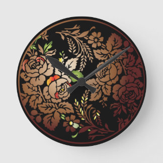 Relógio de Parede Folk Art