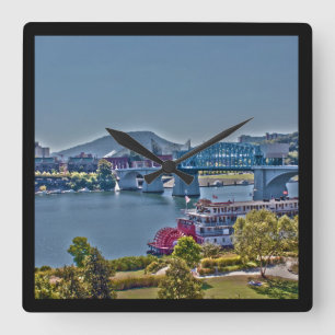 Relógio de Parede Fotográfico de Chattanooga, Tenn