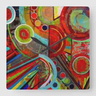 Relógio de Parede Fraturado