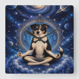 Relógio de Parede Galaxy Dog | Australian Shepherd