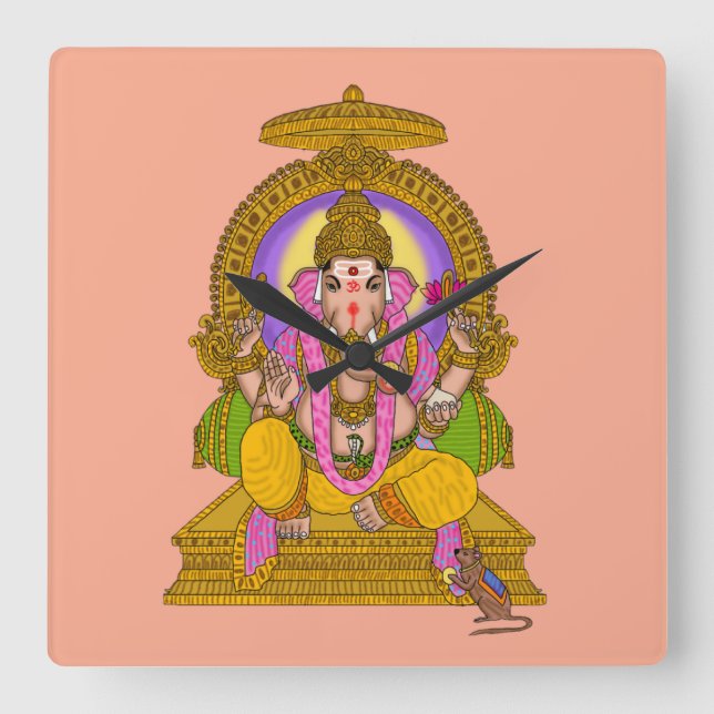 Relógio de Parede Ganesha (Frente)