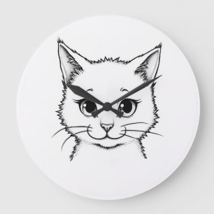 Relógio de Parede - Gato, Gatinho