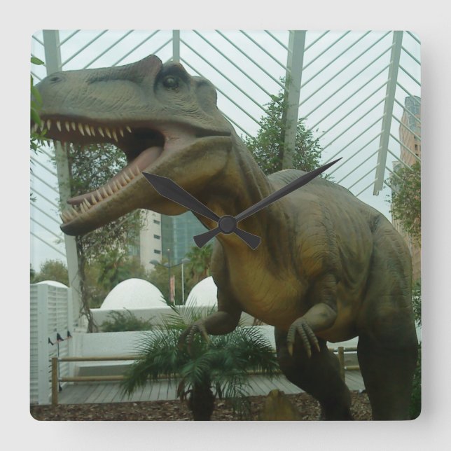 Relógio de Parede Giganotossaurus Dinossaur (Frente)