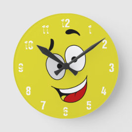 Relógio de Parede Happy Kook Art Clock