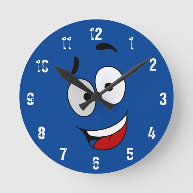 Relógio de Parede Happy Kook Art Clock (Frente)