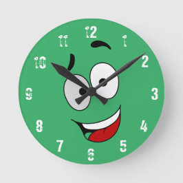 Relógio de Parede Happy Kook Art Clock