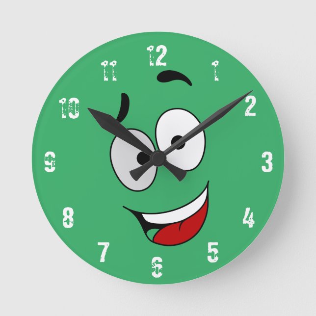 Relógio de Parede Happy Kook Art Clock (Frente)