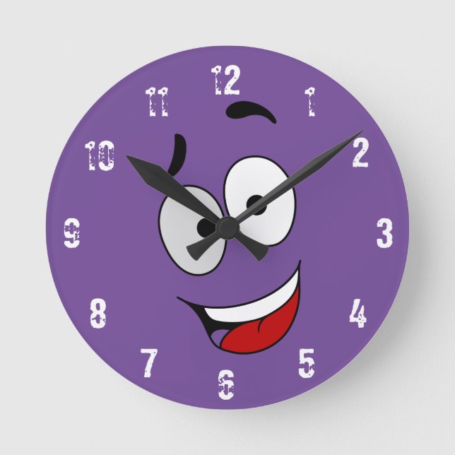 Relógio de Parede Happy Kook Art Clock (Frente)