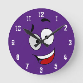 Relógio de Parede Happy Kook Art Clock - Relógio d