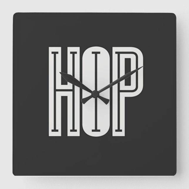 Relógio de Parede Hip Hop (Frente)