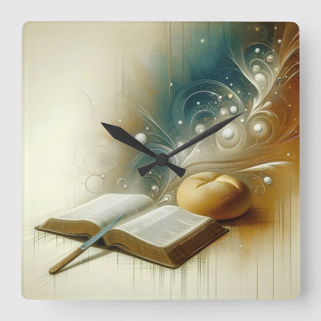 Relógio de Parede "Hora da Palavra" (Frente)