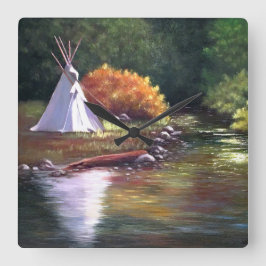 Relógio de Parede Indian Tee Pee