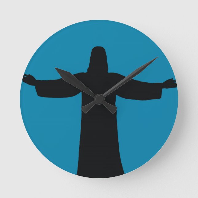 Relógio de Parede jesus cristo  (Frente)