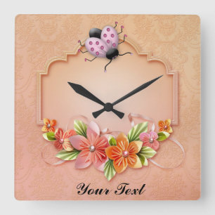 Relógio de Parede Ladybug