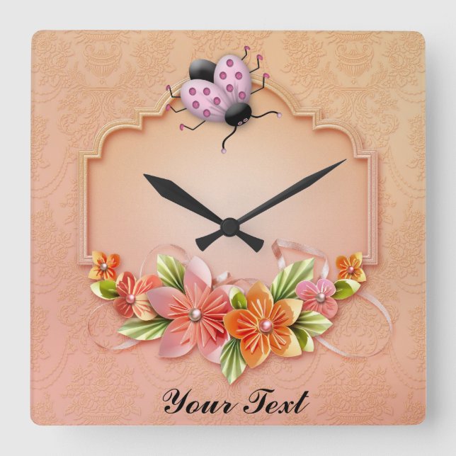 Relógio de Parede Ladybug (Frente)